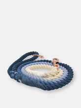 Load image into Gallery viewer, Rope Leash - Ombre Blue
