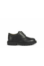 Load image into Gallery viewer, Boys Shaylax Leather School Shoes - Black