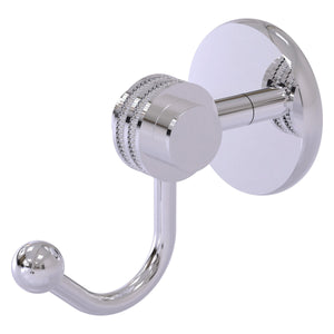 Allied Brass Satellite Orbit Two Collection Robe Hook with Dotted Accents