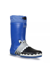 Childrens/Kids Mudplay Jnr Shark Square Galoshes