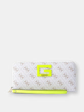 Load image into Gallery viewer, Guess Women&#39;s Brightside Wallets Lrg Zip Around