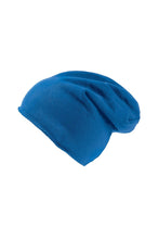 Load image into Gallery viewer, Brooklin Raw Edge Jersey Beanie - Royal