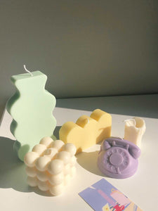Bubble Shaped Soy & BeesWax Candle