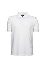 Load image into Gallery viewer, Tee Jays Mens Heavy Pique Short Sleeve Polo Shirt (White)