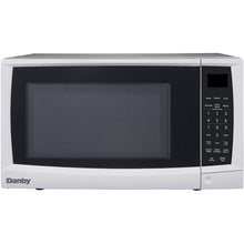 Load image into Gallery viewer, 0.9 Cu. Ft. White Countertop Microwave