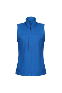 Regatta Womens/Ladies Flux Softshell Bodywarmer / Sleeveless Jacket (Oxford Blue)