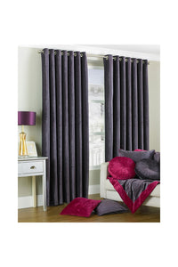 Riva Home Wellesley Ringtop Curtains (Plum) (90x90in)