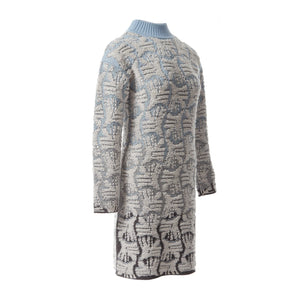 Kora Jacquard Knit Sweater Dress