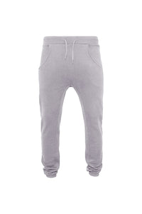 Build Your Brand Mens Heavy Deep Crotch Sweatpants (Heather Gray)