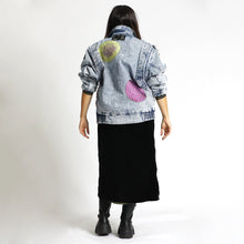 Load image into Gallery viewer, Studded Embellished Denim Jacket