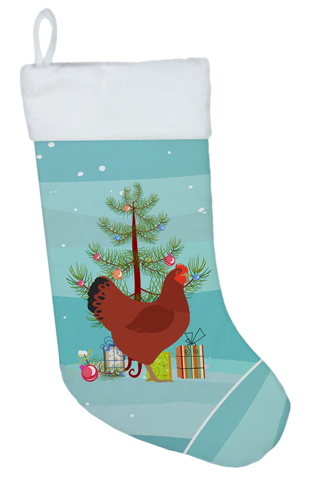 New Hampshire Red Chicken Christmas Christmas Stocking