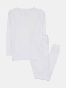 Solid Color Neutral Cotton Pajamas