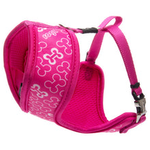 Load image into Gallery viewer, Rogz Lapz Trendy Wrapz Harness (Pink Bones) (12 - 17in)
