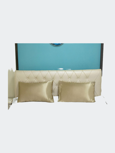 2 Pack of Soft Cooling Satin Pillowcases
