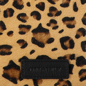Leopard Calf Hair Leather Crossbody Bag | Bybda