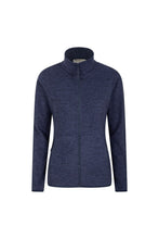 Load image into Gallery viewer, Ladies Snowdon Fleece Jacket - Blue