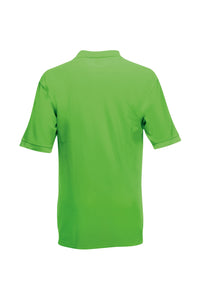 Fruit Of The Loom Premium Mens Short Sleeve Polo Shirt (Lime)