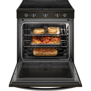 6.4 Cu. Ft. Black Stainless Electric Convection Range