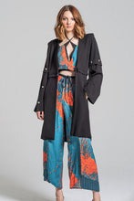 Load image into Gallery viewer, Nicolette Multi Jacket In Black Knit