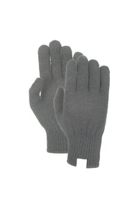 Adults Unisex Satoshi Super Soft Gloves - Pewter Grey