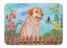 Load image into Gallery viewer, 19 in x 27 in Labrador Retriever Spring Machine Washable Memory Foam Mat