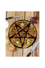 Load image into Gallery viewer, Grindstore Pentagram Diner Glass Waffle Chopping Board (Brown/Black) (One Size)