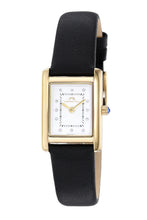 Load image into Gallery viewer, Karolina Women&#39;s Diamond Watch with Black Leather Band, 1082AKAL