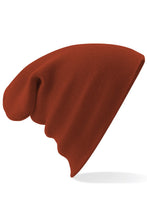 Load image into Gallery viewer, Beechfield® Soft Feel Knitted Winter Hat (Rust)