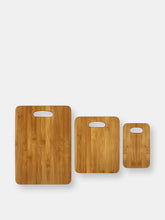 Load image into Gallery viewer, Oceanstar 3-Piece Bamboo Cutting Board Set CB1316