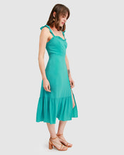 Load image into Gallery viewer, Summer Storm Midi Dress - Green