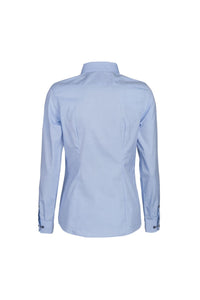 Womens/Ladies Baltimore Formal Shirt - Light Blue
