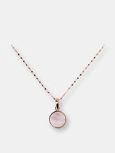 Load image into Gallery viewer, Stone Mini Disc Pendant Necklace