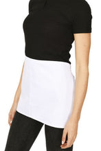 Load image into Gallery viewer, Adults Workwear Waist Apron In White - One Size