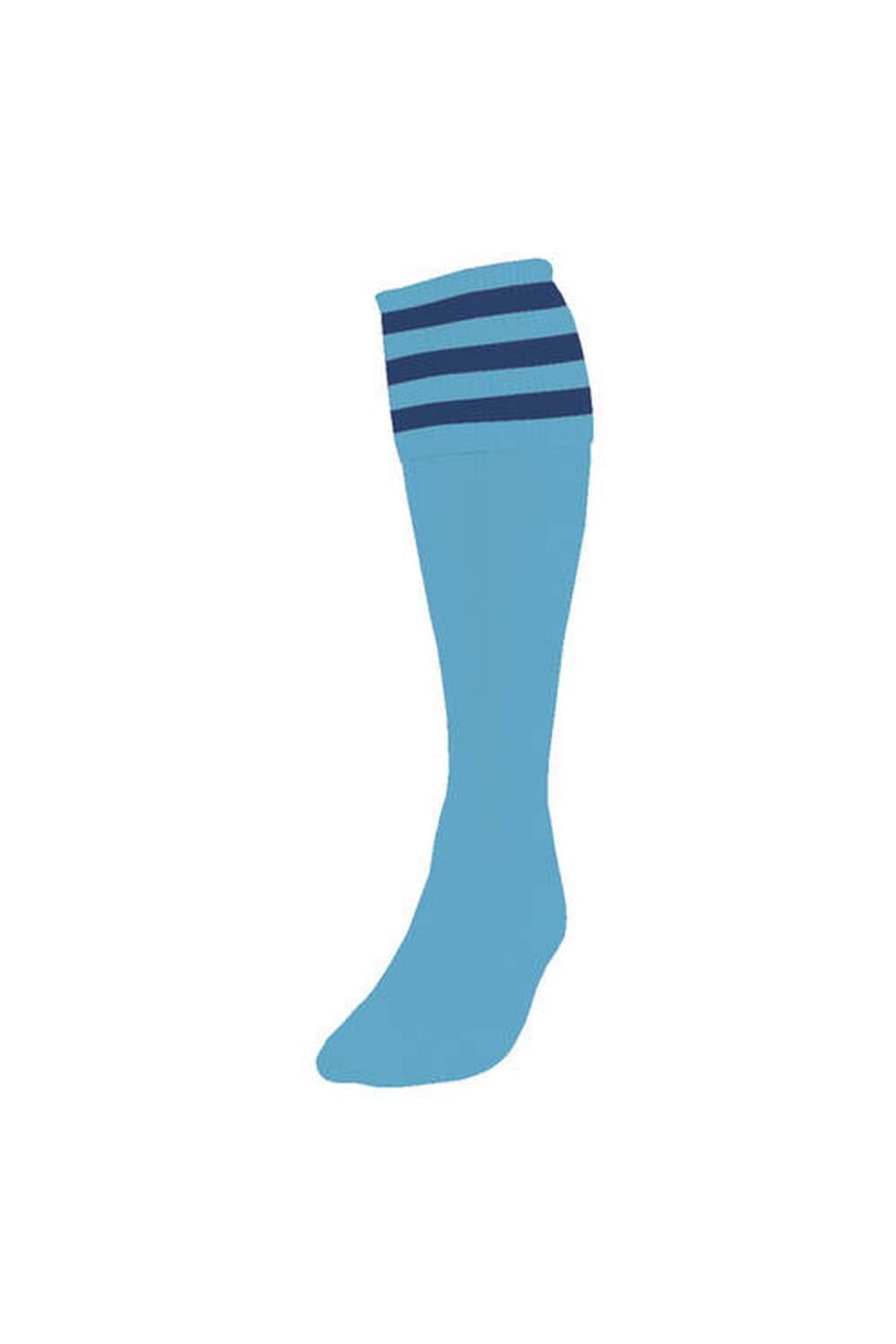 Childrens/Kids Football Socks (Sky Blue/Navy)