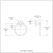 Load image into Gallery viewer, Bolero Collection Towel Ring