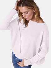 Load image into Gallery viewer, Cashmere L/S Cropped Boyfriend