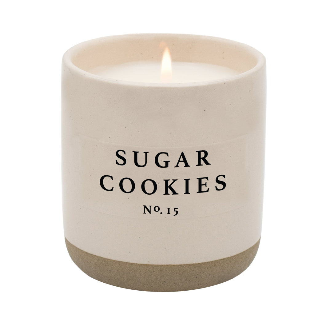 Sugar Cookies Soy Candle | Stoneware Jar Candle