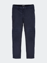 Load image into Gallery viewer, Mens Expert Kiwi Convertible Tailored Cargo Pants - Dark Navy