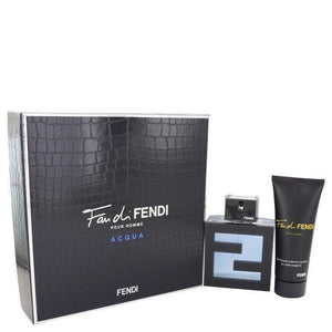 Fan Di Fendi Acqua by Fendi Gift Set -- 3.3 oz Eau De Toilette Spray + 3.3 oz All Over Shampoo