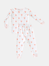Load image into Gallery viewer, White Heart Balloon Pajama Set