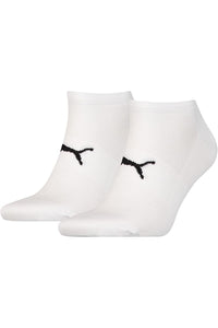 Puma Unisex Adult Performance Train Light Trainer Socks (Pack of 2) (White/Black)