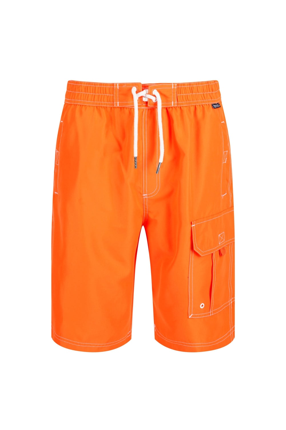 Regatta Mens Hotham III Mesh Quick Drying Board Shorts (Blaze Orange)