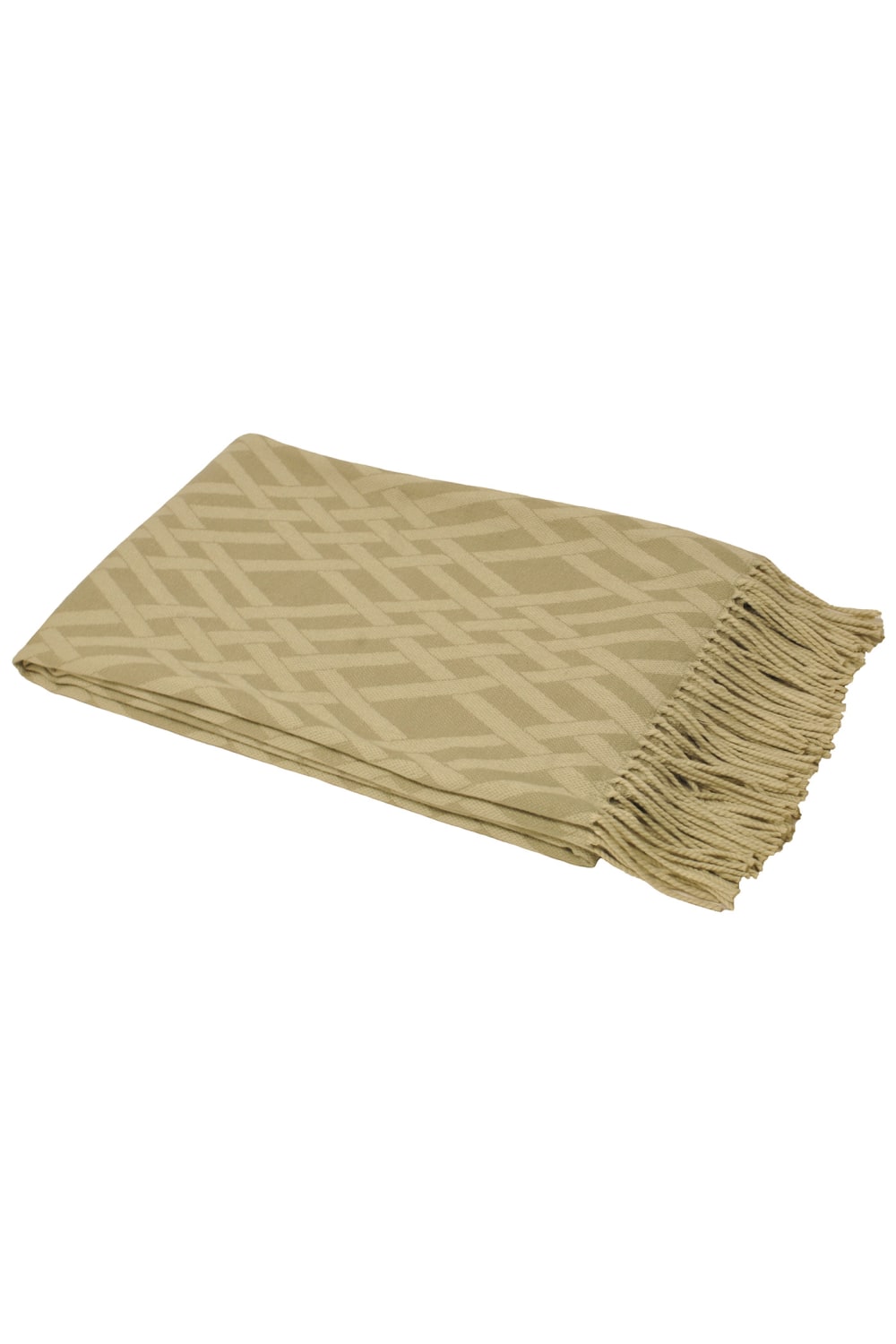 Riva Home Madison Throw (Beige/Natural) (55 x 79 inch) (UK - 140x200cm)