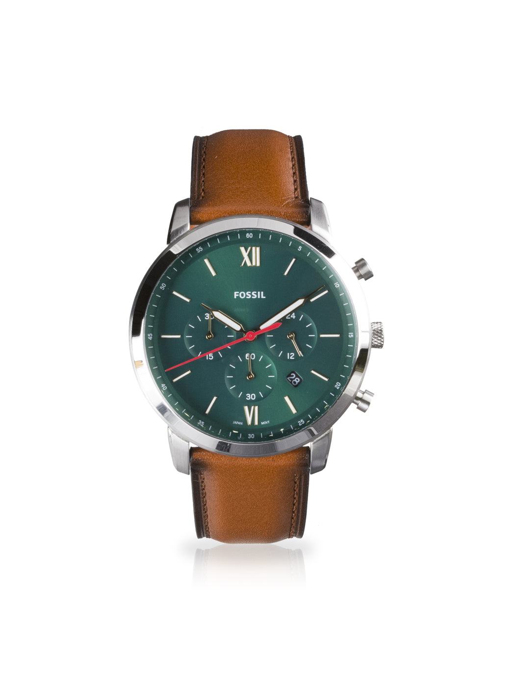 Neutra FS5735 Elegant Japanese Movement Fashionable Chronograph Luggage Leather Watch