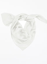 Load image into Gallery viewer, Eugenia Pearl Embellished Silk Scarf