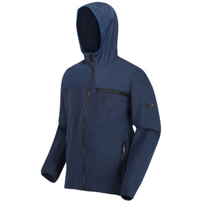 Regatta Mens Upham Soft Shell Jacket (Brunswick Blue)
