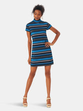 Load image into Gallery viewer, Blaire Dress in Rib Jersey Crystal Teal