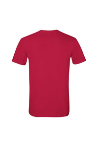 Gildan Mens Short Sleeve Soft-Style T-Shirt (Cherry Red)
