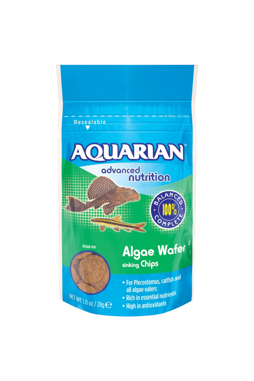 Aquarian Algae Wafer (May Vary) (3oz)