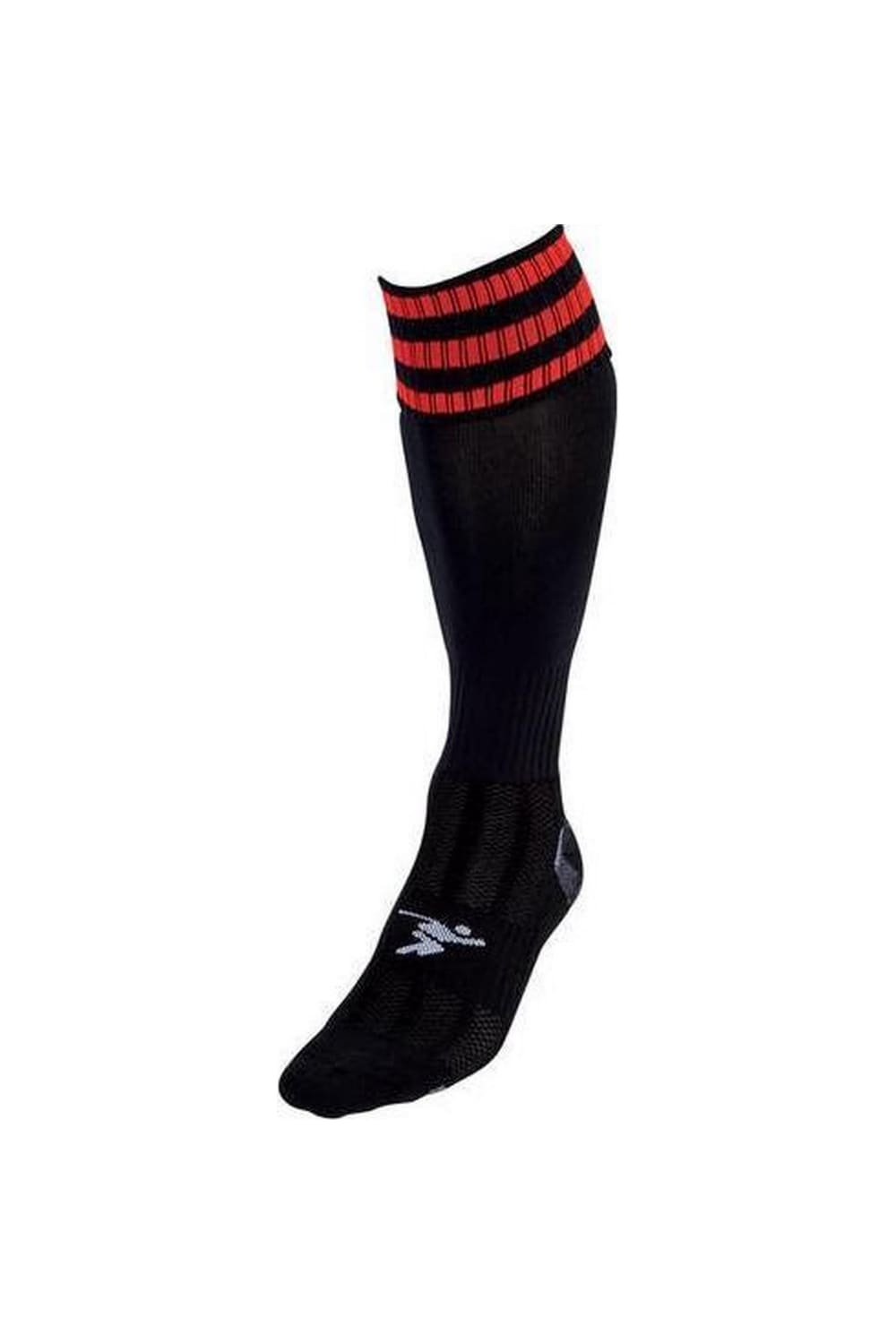 Precision Unisex Adult Pro Football Socks (Black/Tangerine)